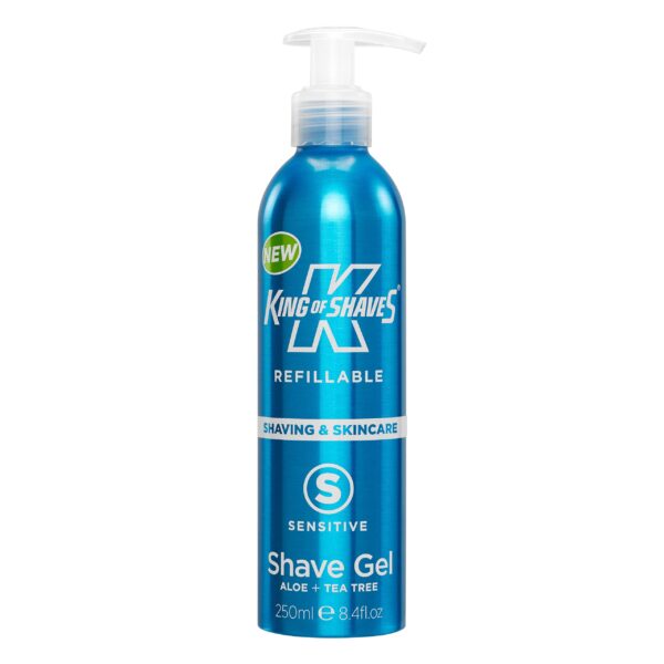 King Of Shaves Sensitive Shave Gel Refillable