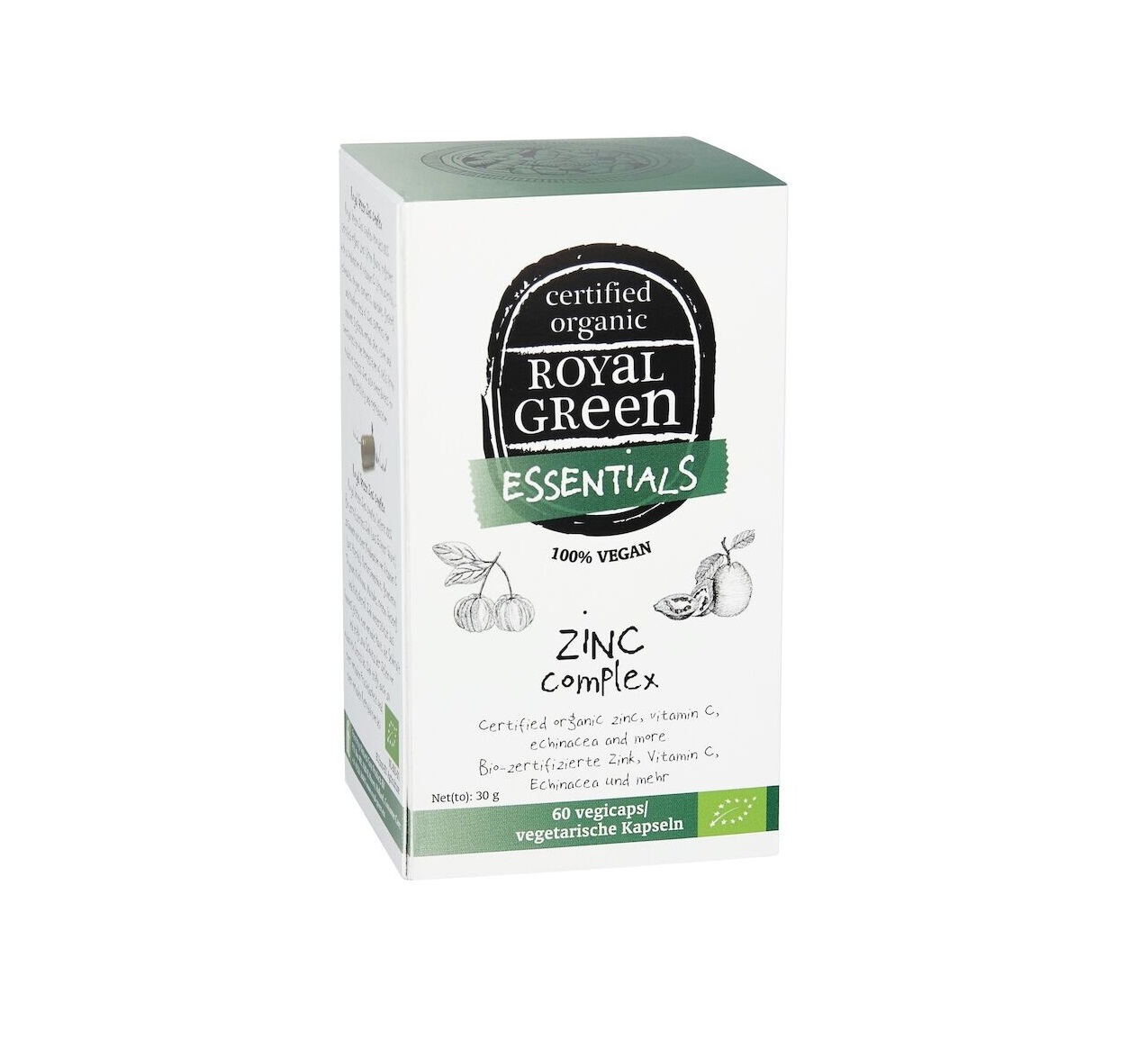 Royal Green Zinc Complex Vegicaps x60