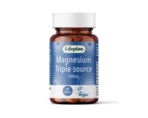Lifeplan Magnesium Triple Source 200mg x60 Tablets
